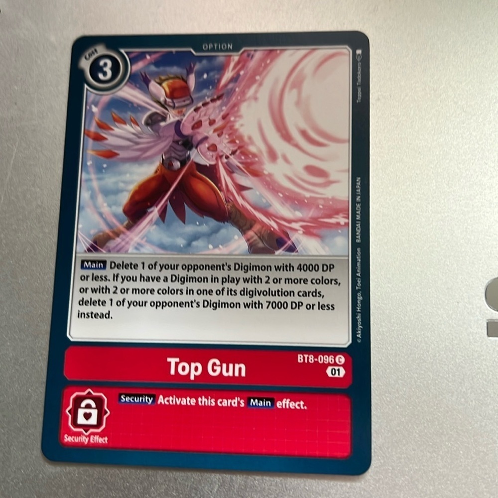 DIGIMON red card